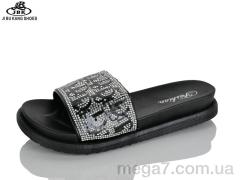 Шлепки, Jibukang оптом 01-888 black