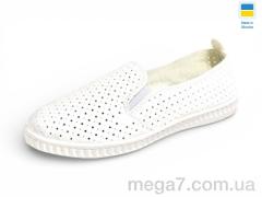 Слипоны, Rai shoes оптом 1033 білий