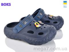 Кроксы, Roks оптом Dago 333 т.синій