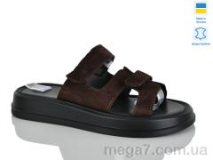 Шлепки, Sali оптом 9 коричн.з.