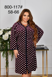 Халаты женские БАТАЛ оптом 06125934 800-117-32