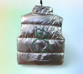 Жилетки детские (серый) оптом 73485621 04-27