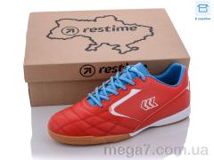 Футбольная обувь, Restime оптом DMB22030 red-white-skyblue