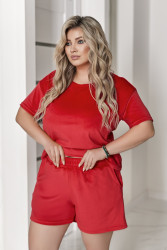 Ночные пижамы женские БАТАЛ оптом 48320591 5313-10