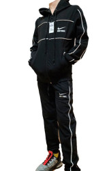 Спортивные костюмы подростковые (черный) оптом 87492106 03-14
