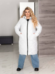 Куртки зимові жіночі СУПЕРБАТАЛ оптом Dembitska