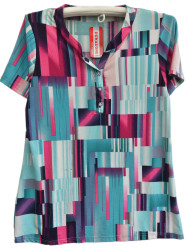 Футболки женские ПОЛУБАТАЛ оптом 40253681 1866-45