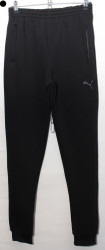 Спортивные штаны мужские на флисе (черный) оптом Турция 87310659 02-2