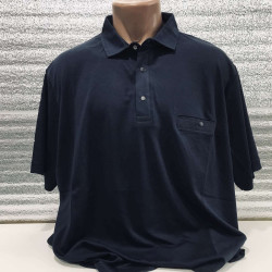 Футболки чоловічі (темно - сині) БАТАЛ оптом