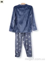 Пижама, BIG оптом 3879-M3263-1 blue