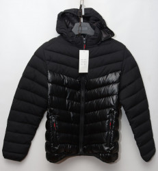 Куртки мужские LINKEVOGUE (black) оптом 94782605 2240-5