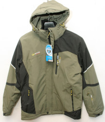 Куртки зимние мужские AUDSA (хаки) оптом 63982041 A22085-5