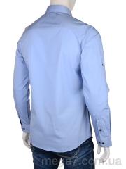 Рубашка, Enrico оптом Enrico  SDK7367 l.blue