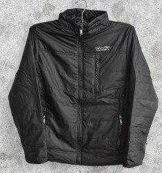 Куртки демисезонные мужские (черный) оптом 67352018 220-25