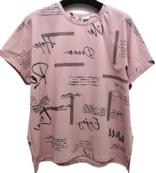 Футболки женские БАТАЛ оптом 48096321 7028-15