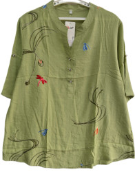 Блузки женские БАТАЛ оптом 35428167 2211-171