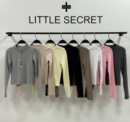 Лонгсліви жіночі (мокко) оптом Little Secret