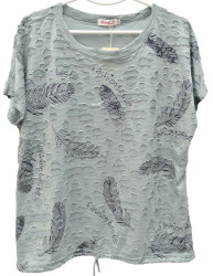 Футболки женские БАТАЛ оптом 85946703 8205-119