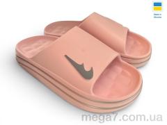 Шлепки, Rai shoes оптом 513-14 рожевий