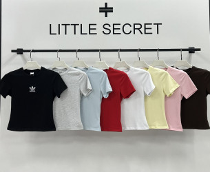 Футболки жіночі (червоний) оптом -- 