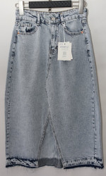 Юбки джинсовые женские MIELE WOMAN оптом 51820397 214-5