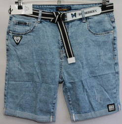 Шорты джинсовые женские LDM БАТАЛ оптом 52836701 L9777C-25