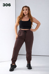 Спортивні штани жіночі БАТАЛ оптом