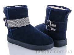 Угги, Class Shoes оптом 8829-3 синий