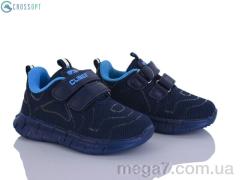 Кроссовки, CROSSOPT оптом F6  d.blue-acid blue