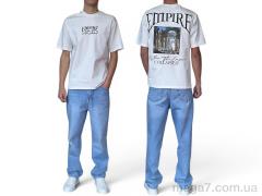 Футболка, I8denim оптом 90586 ekru