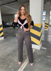 Брюки женские БАТАЛ оптом 47152986 5514-25