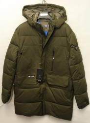 Куртки зимние мужские (хаки) оптом 68320415 А-873-37