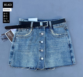 Юбки женские джинсовые оптом 61207493 8163-269