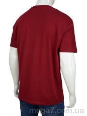 Футболка, Мир оптом 3188-2861-3 bordo