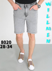 Шорты джинсовые мужские WILLMEN оптом 26719843 8020-7