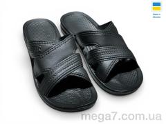 Шлепки, Rai shoes оптом С54  чорний