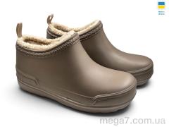 Галоши, Rai shoes оптом 4102 бежевий