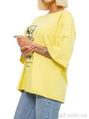 Футболка, Massmag оптом 2029 жовтий