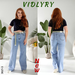 Джинсы ПАЛАЦЦО женские БАТАЛ оптом 78026435 3621-3