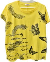 Футболки женские ПОЛУБАТАЛ оптом 03869421 6627-30