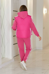Спортивні костюми жіночі  (3-ка) на флісі оптом ANNA LARINA