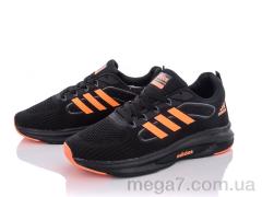 Кроссовки, Violeta оптом MB01(H240) black-orange