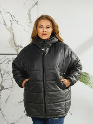 Куртки зимние женские БАТАЛ оптом 95406183 17181-92