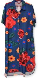 Платья-рубашки женские BASE БАТАЛ оптом BASE 89642051 E8525-33