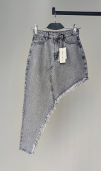Юбки джинсовые женские REAL FOCUS оптом 35216947 1556-25-7