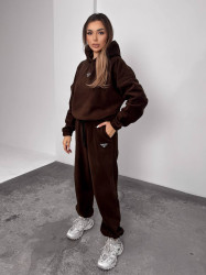 Спортивные костюмы женские на флисе оптом 09523768 1052-40