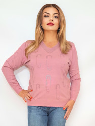 Свитера женские БАТАЛ оптом 37195248 0104-112