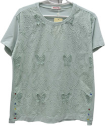 Футболки женские БАТАЛ оптом 28760431 8831-245