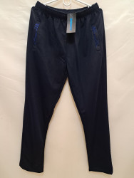 Спортивные штаны мужские БАТАЛ (темно-синий) оптом 51943786 6670-33