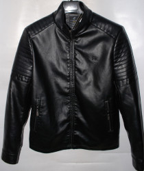Куртки кожзам мужские FUDIAO (black) оптом 54867093 1850 -57